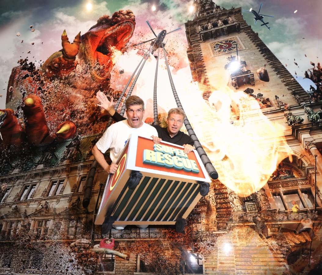 Action in Hamburg – 3D TrickArt Fotomotiv